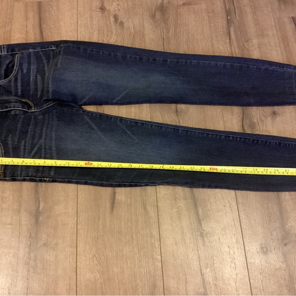 Women’s Junior Sz 3 Jolt Vintage Premium Denim Jean Skinny Dark Denim Stretch - Picture 3 of 9